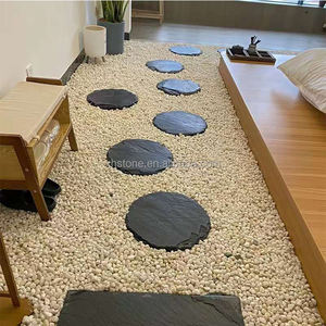 Plancher d'allée extérieure <span class=keywords><strong>de</strong></span> jardin, pavé rond, passerelle <span class=keywords><strong>en</strong></span> ardoise, marches <span class=keywords><strong>en</strong></span> granit naturel, pierres <span class=keywords><strong>de</strong></span> basalte - Product Image 4