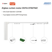 Moteur de rideau électrique Dooya DT82TN Z Tuya Zigbee, ultra silencieux (28,5 dB), compatible avec l'application, la commande vocale et la télécommande.