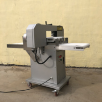 Machine de découpe de pain grillé en tranches de hamburger entièrement automatique Trancheuse à pain industrielle Trancheuse à demi-tranches de hamburger Trancheuse à hot-dog