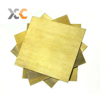 Grande Tôle de Laiton Doré 2 mm H62 H65 pour Fabrication de Machines, Soudage, Pliage, Découpe - Prix au KG Compétitif