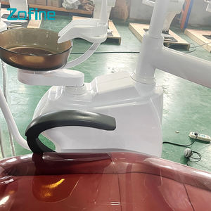 Hochwertige Zofine Z12 Elektrische Zahnarztstuhl-Einheit PU-Material Ergonomisches Design Integrierte Funktionen LED-Sensorlampe Niedrig Montiert - Product Image 4