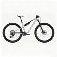 Vélo de montagne tout suspendu en carbone 27,5 29 pouces, classe cross-country, 21 vitesses, complet, frein à disque XC Downhill