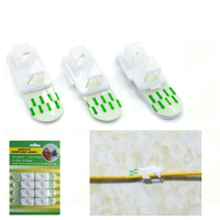 Probebi HS15 usage quotidien forme ronde mur adhésif crochet cintre crochet porte-manteau en plastique à usage quotidien