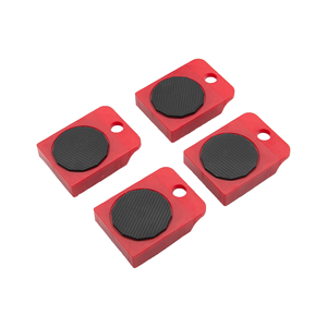 Kit de 5 outils de déménagement multifonctionnels pour la maison, avec poulie universelle pour objets lourds, en acier inoxydable - Product Image 4
