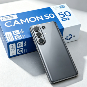 Teléfono Inteligente Original Tecno Camon 50 Pro 5G, Larga Duración de Batería, Doble SIM, Android 15, Venta Directa de Fábrica - Product Image 2