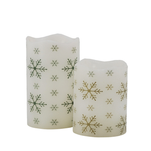De alta calidad y la protección del medio ambiente led sin llama velas de Navidad set 2 - Product Image 1