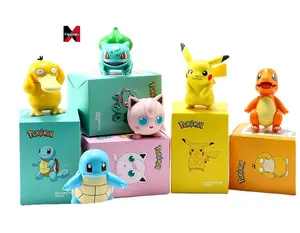 XM 2022 yeni toptan İnanılmaz sıcak model oyuncaklar anime koleksiyon Pikachu Jenny kaplumbağa pokemoned aksiyon figürü