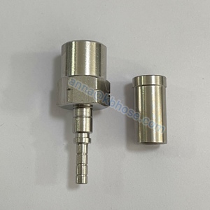 3an m10 * 1 m10 * 1.25 여성 크림프 온 <span class=keywords><strong>SS</strong></span> 브레이드 브레이크 라인 호스 끝 피팅 어댑터 - Product Image 1