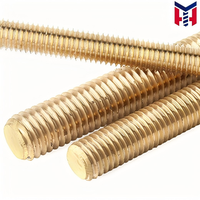 Brass Fully Threaded Rod All Thread Studs Threaded Bar / Long Stud Bolt M3-M20 Heavy Duty Metric Studs B1=1.25D 40-240mm Black