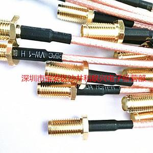 สายเคเบิล Sma K ถึง Sma J Rg316 ชุบเงิน ตัวเชื่อมต่อโคแอกเชียลความถี่สูงสำหรับการใช้งาน RF - Product Image 1