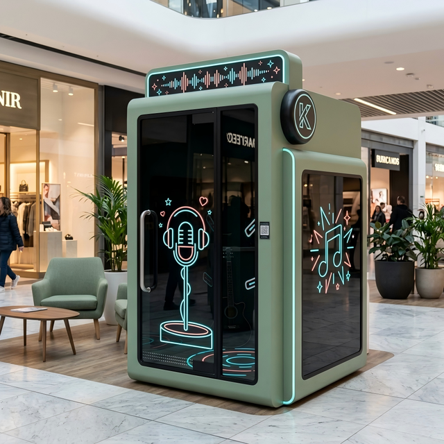 JFP OEM ODM Singing Booth KTV Booth Coin Operated Self-Service Karaoke Booth Manufacturer