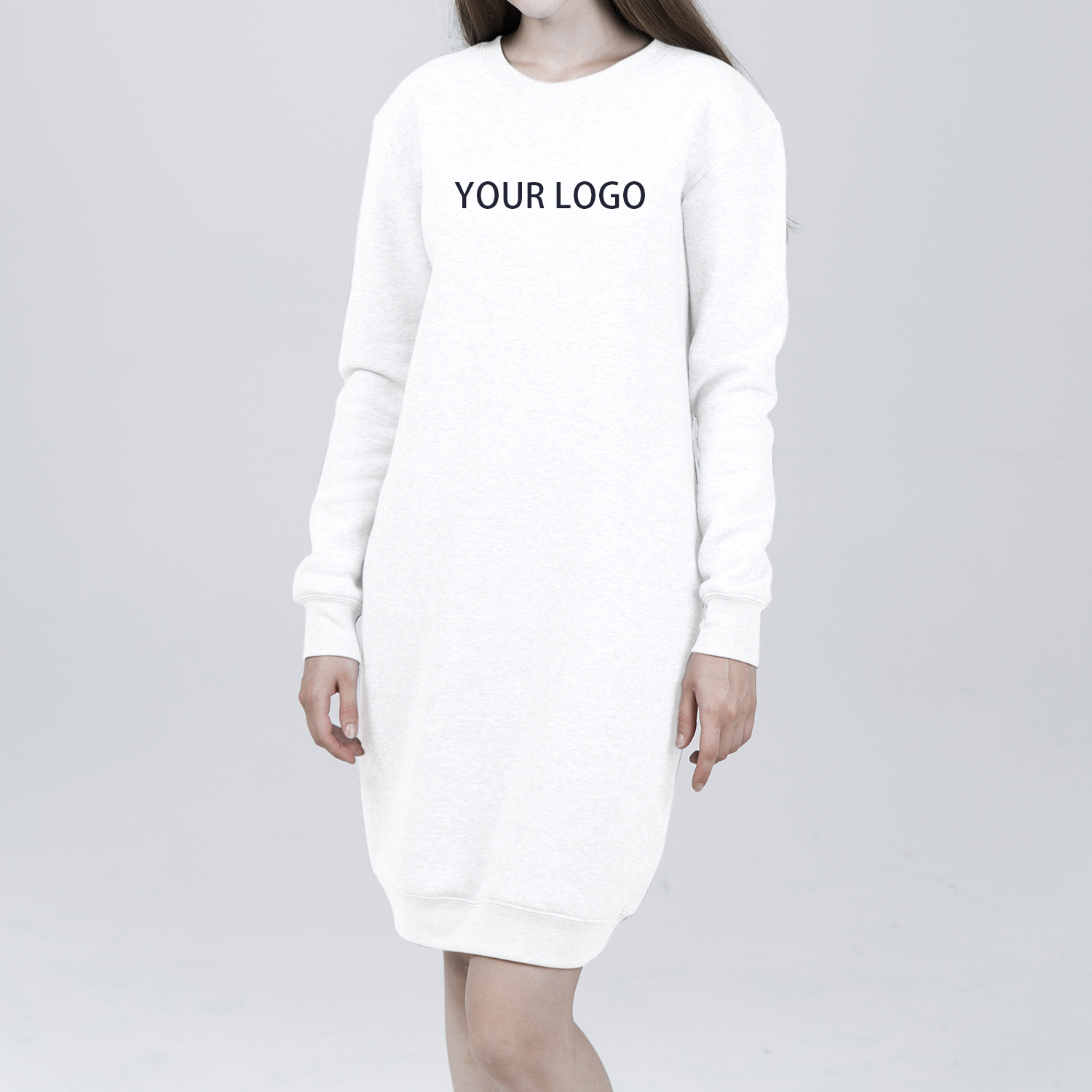 Hot Sale Long Sweatshirt Oversize Dress With Your Design| Alibaba.com