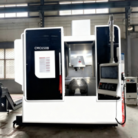 Centre d'usinage vertical haute précision CMC650B 5 axes Siemens, table robuste 650x540mm, machine CNC 5 axes, fraiseuse CNC 5 axes