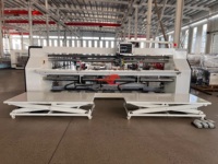 Máquina Cosedora de Cartones Semiautomática de Doble Pieza con Cuatro Servomotores LZL4500, 600 Grapas/Min para Cajas de Cartón Corrugado |   ORAY