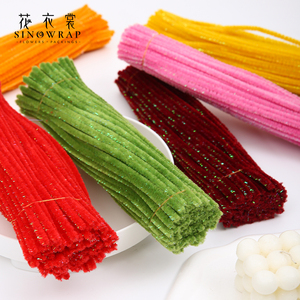 SINOWRAP Limpiapipas en Oferta, 100 Piezas, Multicolor, Suministros para Manualidades, Tallos de Chenilla para Proyectos Creativos - Product Image 5