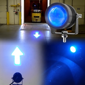 10-80V Señal Lámpara de proyección Precaución Fábrica Almacén Camión Indicador de señal de seguridad Área de peligro Carretilla elevadora Luz de advertencia de seguridad - Product Image 3