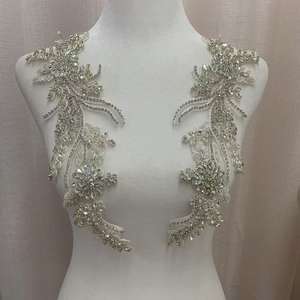 מותג חדש בעבודת יד ספיקה rhinestone בגד פרימיום אבזרים - Product Image 3