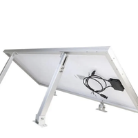 Support rotatif réglable pour panneaux photovoltaïques AL 6005-T5, finition anodisée, montage sur toit incliné, installation de carport, inclinaison 10-45°