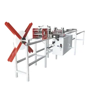 High quality 2024 Hot Sale Cabin Filter Making Machine Semi-automatic Edge Bonding Machine