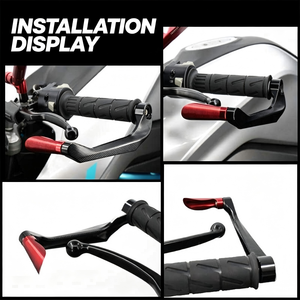 Oferta Especial: Protectores de Mano para Motocicleta, Color Fibra de Carbono, Protector de Palanca Universal, Protectores de Freno y Embrague para Manillar de 22 mm, para Carreras - Product Image 6