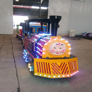 Train touristique sans rail pour enfants, pour parcs d'attractions et fêtes, à vendre - Product Image 3