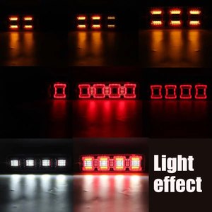 Luces LED Traseras para Camión Kamaz, Luz de Advertencia de Señal de Freno para Kamaz, Caravanas, UTE, Camper, 24V - Product Image 3