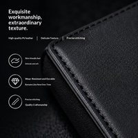 Étui intelligent pour passeport avec ensemble d'étiquettes de bagages, coffret cadeau de voyage, traceur de positionnement global multifonctionnel pour iOS et Android