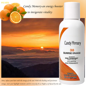 <strong>Semi</strong> <strong>Permanent</strong> <strong>Hair</strong> Color <strong>Dye</strong> Non Damaging Shining <strong>Hair</strong> Color Cream for Pastel &amp; Vibrant <strong>Hair</strong> Looks - Product Image 5