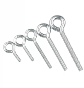 Vis à œil en acier au carbone galvanisé à filetage fin M1.6 X 25 mm pour usage industriel et mobilier - Product Image 3