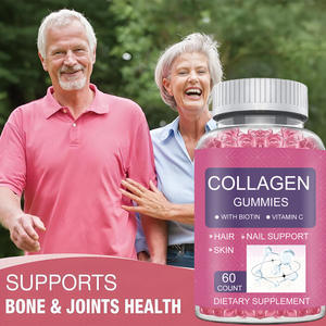 Gummies de collagène de marque OEM, biotine, vitamine C, produits de beauté, soutien pour les cheveux, la peau et les ongles, 60 unités, complément alimentaire pour femmes - Product Image 6
