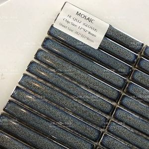 HILITE Gạch Khảm Gốm Dải Tinh Thể Tráng Gương Màu Trắng Cho Tường Chống Bắn Phía Sau Nhà Bếp 282*322Mm - Product Image 4