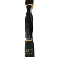 Arc de chasse traditionnel long Siyah de nouvelle conception AF Archery, en fibre de verre haute résistance, pour tir à l'arc en extérieur, avec système d'économie d'effort.