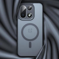 Coque de téléphone magnétique sans fil, compatible avec la peau, pour OnePlus 15 OnePlus15 5G Turbo 6 6V, coque arrière mate antichoc