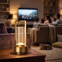 Stufenlos dimmbare LED-Tischlampe mit Fernbedienung, 3000K-6000K, USB-betrieben, tragbar für Schlafzimmer, Esszimmer, Bar, Outdoor und Camping