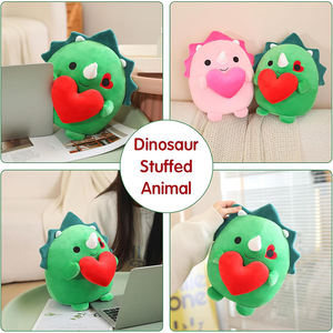 U908 personalizzare simpatici peluche Dino giocattolo con cuore dinosauro peluche piccolo peluche per regali <span class=keywords><strong>di</strong></span> san valentino decorazioni per la casa - Product Image 3