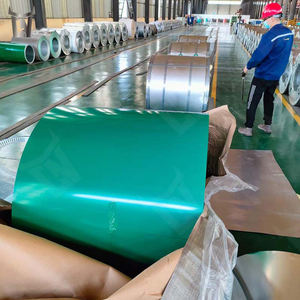 Steel Bull Fabricante Suministro Dx51d Dx52d Ral9002 0,15mm 0,25mm 0,43mm Grueso Color Ral Recubierto Prepintado Ppgi Ppgl Bobina - Product Image 3