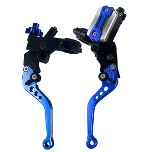 CNC 7/8 אינץ' 22 מ""מ כידון אלומיניום ידית מצמד בלם עם מאגר צילינדר ראשי עבור ימאהה התאמה אוניברסלית דגם הונדה CBR - Product Image 4