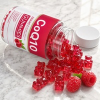 Gummies CoQ10 en gros 250mg Oméga 3 Magnésium B12 Zinc Sans Sucre Énergie Quotidienne pour le Cœur 60 Comprimés