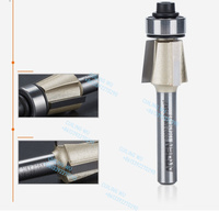 Fraise à découper CNC à pointe en carbure pour mélamine et MDF TUOKE, vente chaude # 0207 Flute Bevel Trim ARDEN ODM OEM