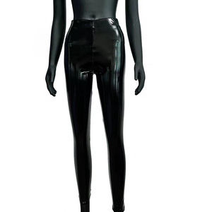 <span class=keywords><strong>Pantaloni</strong></span> in pelle nera da donna nuovi primaverili <span class=keywords><strong>pantaloni</strong></span> da ragazza in pelle Sexy all'aperto solidi - Product Image 1