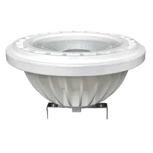 Bóng Đèn Led Cob Đèn Trần Led AR111 Đèn Led Chiếu Sáng Điểm Ac85-240v/Dc12v/Đèn Led Có Thể Điều Chỉnh Độ Sáng G53 COB 7W 9W 12W 15W Nhôm Màu Trắng