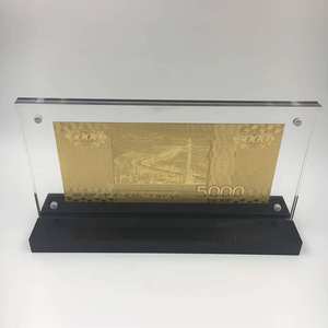 Billete de Banco Ruso de 5000 Rublos con Marco Dorado, con Nikolay Nikolayevich Muravyov y el Puente de Khabarovsk - Product Image 2