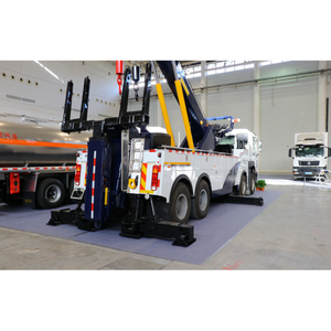 Camion de dépannage routier Howo 8*4 380HP à rotation, 43 tonnes, dépanneuse lourde à vendre - Product Image 5