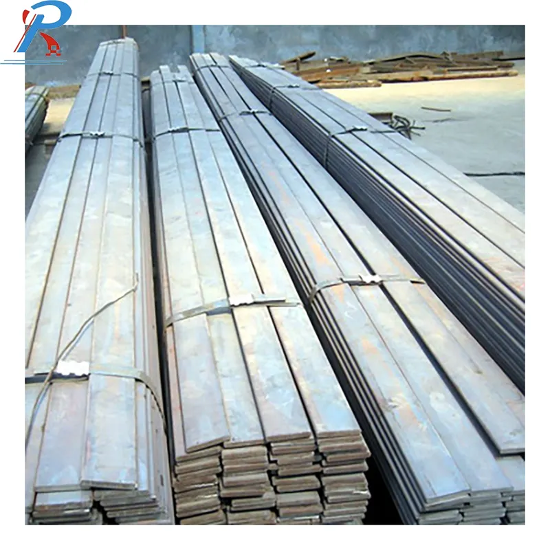 Оптовая продажа, высокое качество Q195 Q235 Q345 углеродистая сталь, плоская сталь, мягкая сталь длиной 60 мм * 12 мм * 6 мм