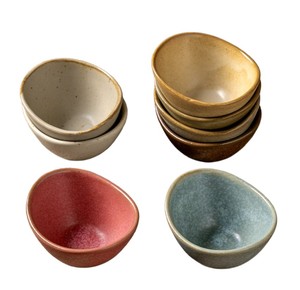 Piattini Creativi in Ceramica Irregolare per Salse, Piattini Domestici per Olio <span class=keywords><strong>e</strong></span> Aceto, Ciotole in Gres per Salsa di Soia - Product Image 1