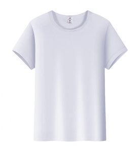 T-shirt noir à séchage rapide personnalisé en gros pour garçons tissu tissé de sport en mélange de polyester Vêtements personnalisés avec logo T-shirts pour hommes - Product Image 3