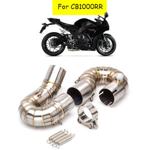 Tubo de Enlace Medio para Silenciador de Escape de Motocicleta para Honda CBR1000RR Escape CBR <span class=keywords><strong>1000RR</strong></span> 2008 2009 2010 2011 <span class=keywords><strong>2012</strong></span> a 2016 Slip-on - Product Image 4