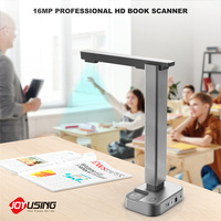 Escáner de Libros Inteligente, Captura Automática de Páginas, Reconocimiento de Texto OCR, Salida en PDF y JPG, Digitalizador Portátil para Educación y Oficina