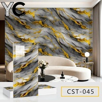 Autocollants muraux décoratifs en PVC auto-adhésifs gris, imperméables, résistants à l'huile, géométriques modernes, pour la décoration de la cuisine, de la villa et de la maison, 30x30cm