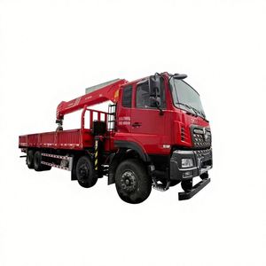 รถบรรทุกติดเครนแขนยืดไสลด์ Dongfeng 8X4 400 แรงม้า สำหรับงานหนัก - Product Image 1